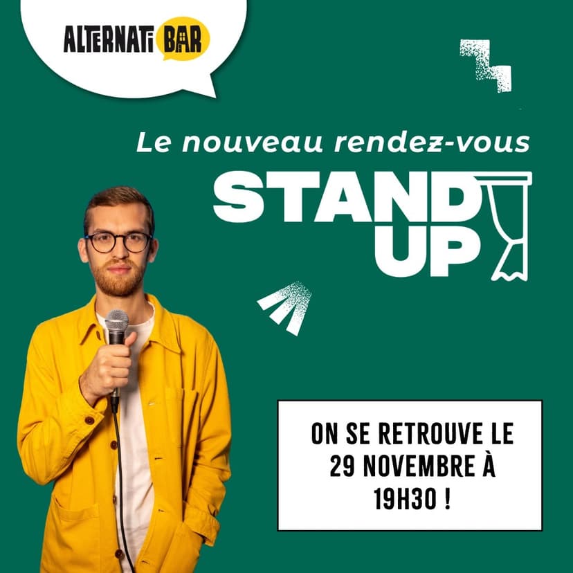 Soirée stand-up à l'Alternatibar