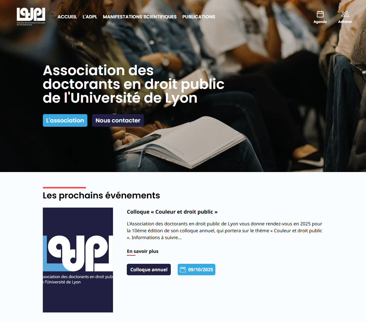 ADPL - Association des doctorants en droit public