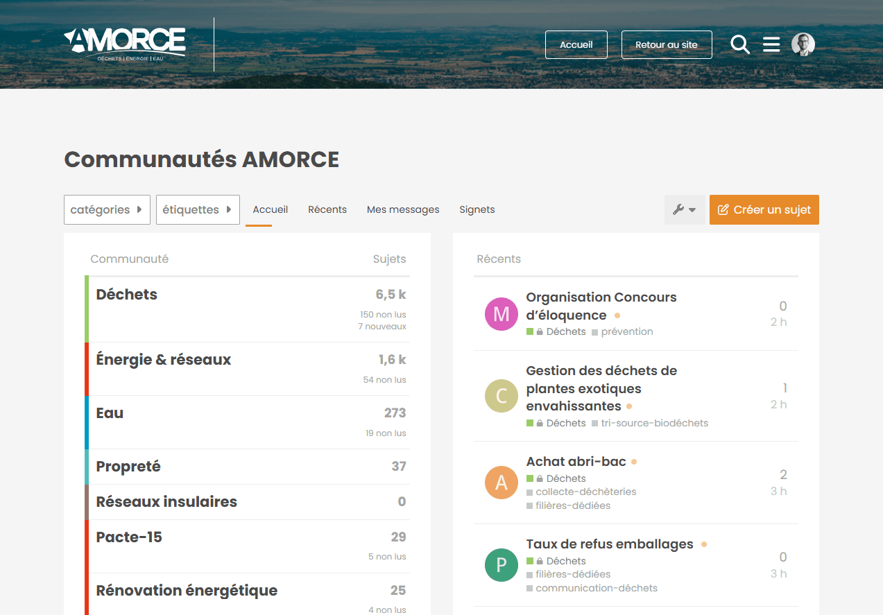 Communautés AMORCE